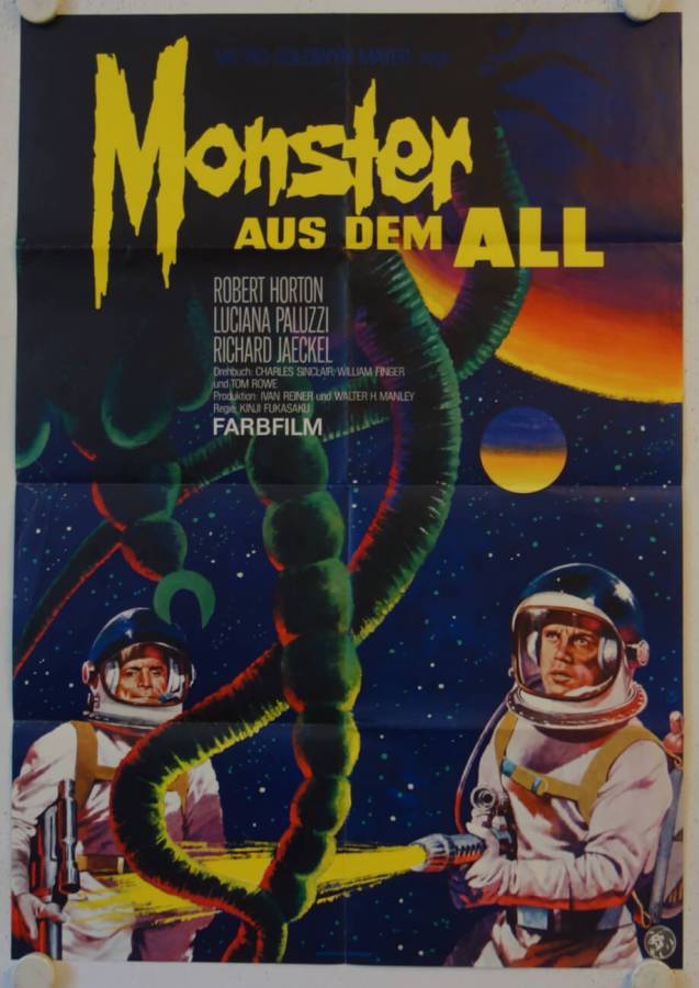 The Green Slime original release german movie poster